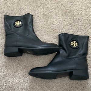 Black Tory Burch Booties